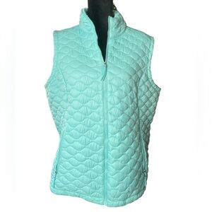 Free Country Quilted Light Teal Vest
